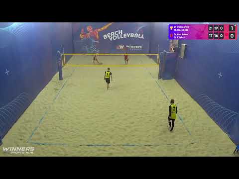 21:00 D. Vakulenko / M. Horobets - D. Korobkov / O. Klishch 29.12.2022 | Winners Beach Volleyball