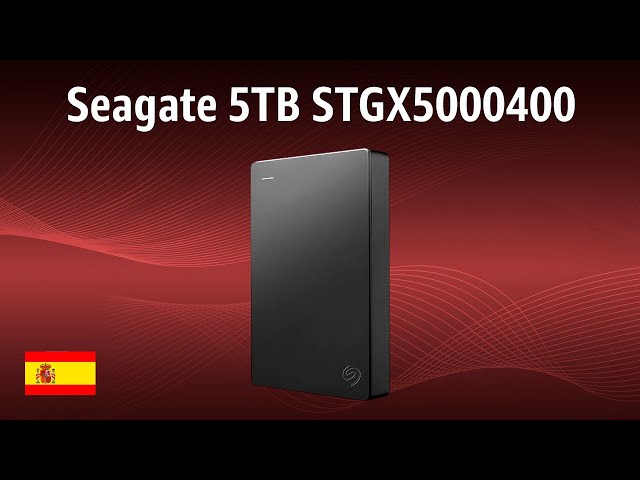 Vídeo relacionado con Seagate Portable Drive 5TB, Unidad De Disco Duro Externo, USB 3.0 para PC, ordenador portátil y Mac y servicios Rescue, Amazon Special Edition (STGX5000400)