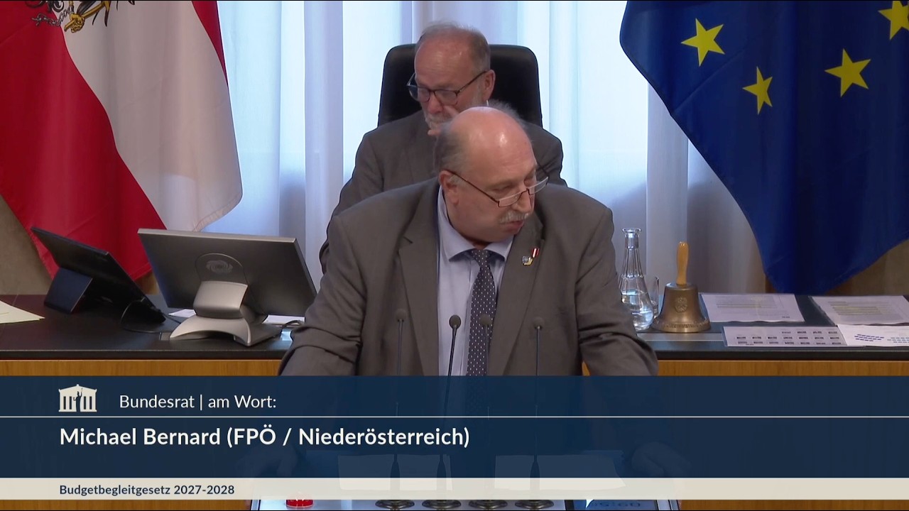 Michael Bernard - Budgetbegleitgesetz 2027-2028 - 16.7.2026