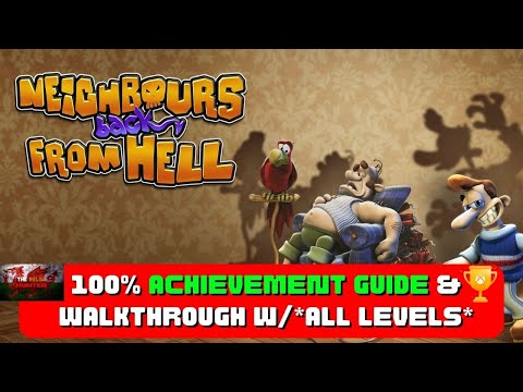 Neighbours Back From Hell - 100% Achievement Guide & Walkthrough! *ALL Levels*