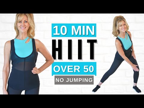 Entraînement HIIT de 10 minutes pour débutants pour perdre du poids | Femmes de plus de 50 ans !