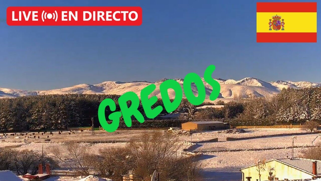 Live webcam view of Gredos Mountains Live Cam