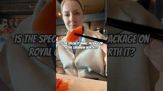 Specialty dining on Royal Caribbean’s Navigator of the Seas! 🚢 🍴