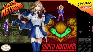 Charlotte Aulin in Super Metroid [SNES] Romhack