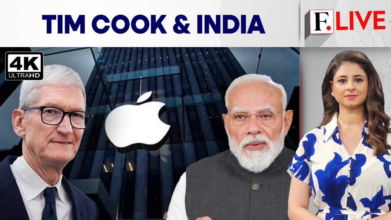 Apple's Made-in-India Shift in Focus as Tim Cook Steps Down | Firstpost Live | N18G