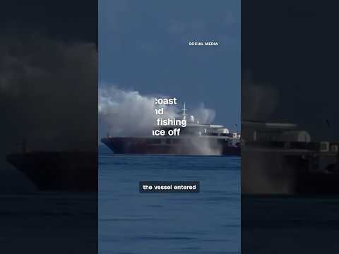 Taiwan Coast Guard and Chinese fishing boats face off at sea