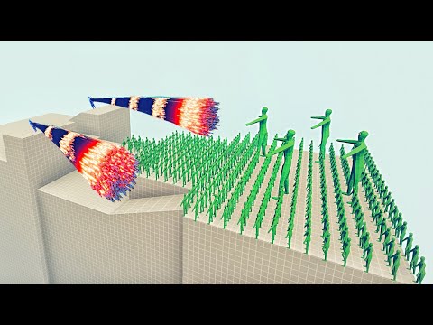 100x ZOMBIE  vs 2x EVERY GOD - Totally Accurate Battle Simulator TABS