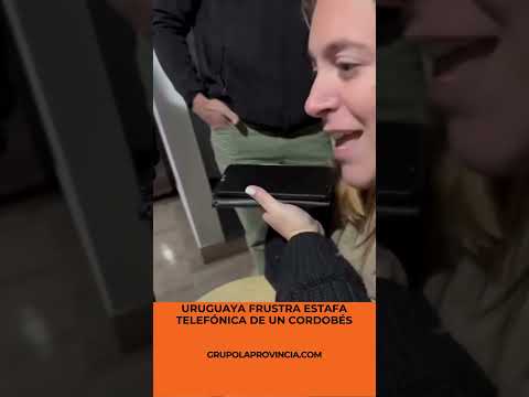 ⭕ Uruguaya frustra estafa telefónica de un cordobés: ¡Imperdible!