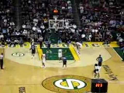 seattle sonics game: seattle sonics vs. dallas mavreicks