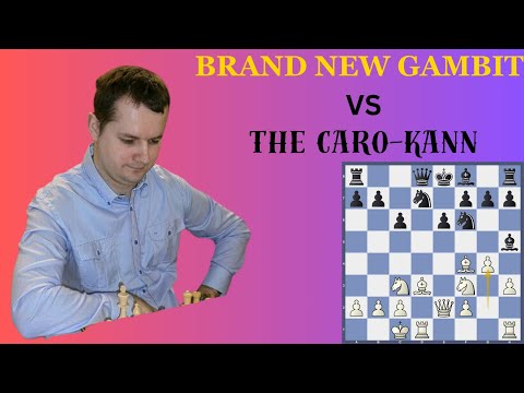 BRAND NEW GAMBIT vs. The Caro-Kann!!!