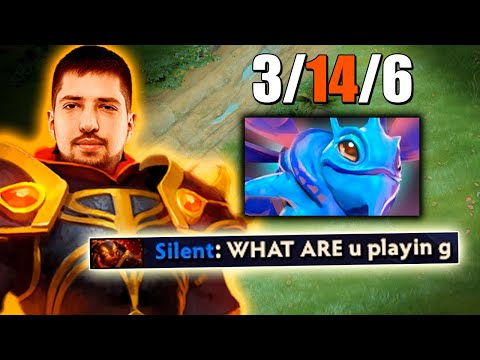 W33 Showed How To Destroy Puck  with Ember Spirit MID 🔥