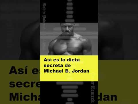 🔥 Así es la dieta secreta de Michael B  Jordan #shorts