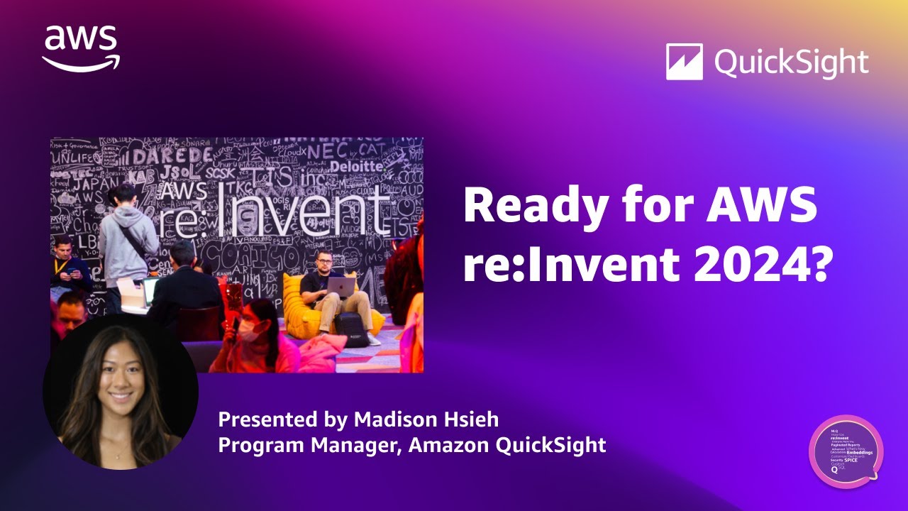 Get Ready for AWS re:invent 2024 with the Amazon QuickSight Learning Series