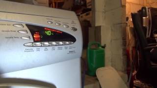 Hotpoint Ultima WMM75 Washing Machine : overview
