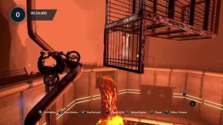 Trials Fusion Charred Remains #1 on Leaderboards Platinum Medal Fire in the Deep controller