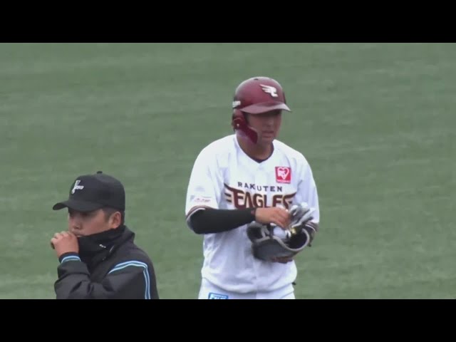 【ファーム】初球打ち!! イーグルス・黒川 ライトへの先制タイムリー2ベースヒット!! 2021/5/27 E-DB(ファーム)