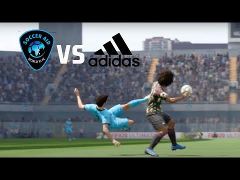 SOCCER AIDS WORLD XI VS ADIDAS ALL STARS FIFA 20 GAMEPLAY.