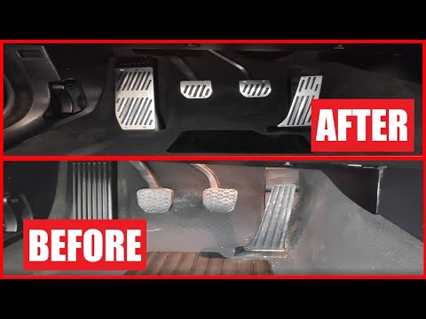 How To Install Metal Pedal Covers | BMW E90 E91 E92