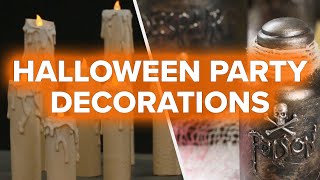DIY Decoration Ideas For A Halloween Party