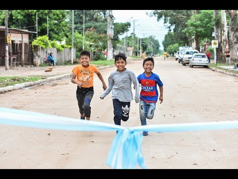 El Gobierno inauguró obras históricas para la comunidad guaraní de Yacuy