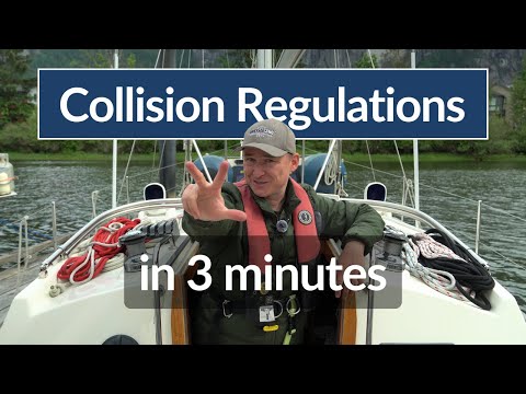 Who gives way at sea? Learn COLREGs in 3 minutes!