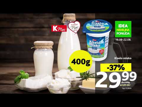 IDEA | Nedeljna ponuda 16.08 - 22.08.2019.