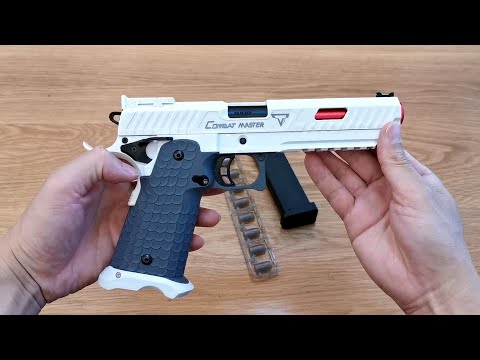Combat Master 2011 Soft Bullet Toy Gun Review 2022 - Realistic John Wick Gun
