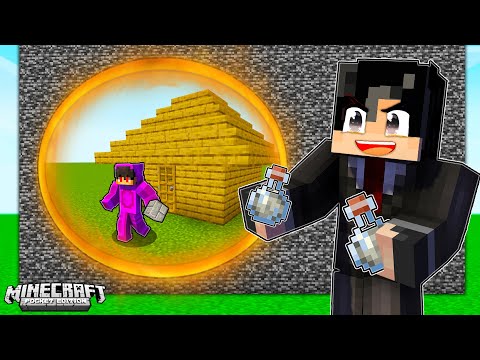 I Cheated with INVISIBLE POTION in Minecraft Build Battle!
