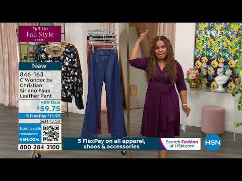 HSN | C. Wonder Christian Siriano Fashions 09.22.2023 - 05 PM
