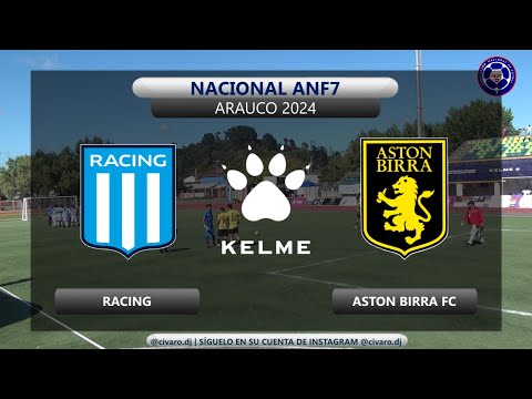 RACING FRUTILLAR VS ASTON BIRRA FC  | TORNEO NACIONAL ARAUCO 2024