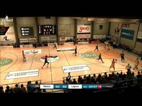 BC Nokia - Kobrat | Näädät Highlights | 26.10.2016