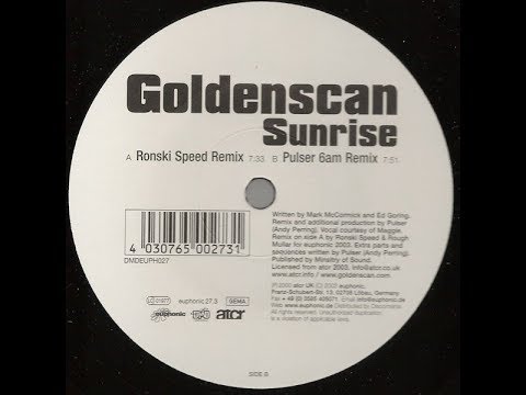 Goldenscan - Sunrise (Ronski Speed Remix) (2003)