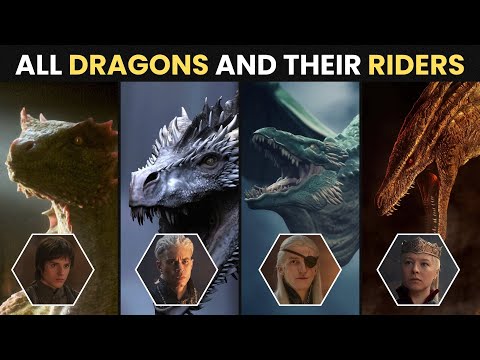 All Dragons in 'House of the Dragon' and Their Riders in House of the Dragon