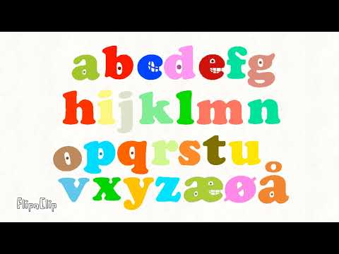 Danish Alphabet Song EUPKids