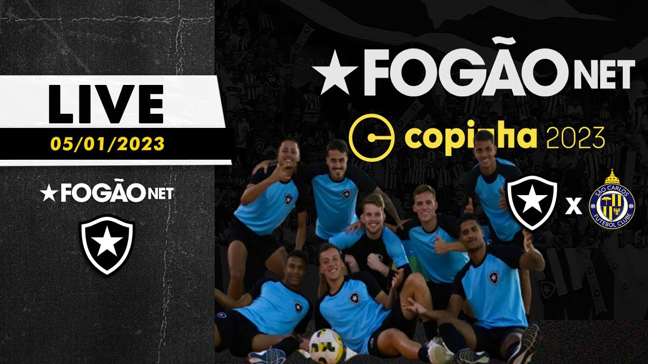 NIGHT LIVE | Pré-jogo de Botafogo x São Carlos direto de São Paulo; Glorioso volta a campo após golear na Copinha