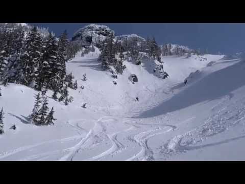 Steve at Mount Cain in the West Bowl March 23 2014