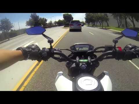 New Pro Taper SE Honda Mini handlebars on the Honda Grom