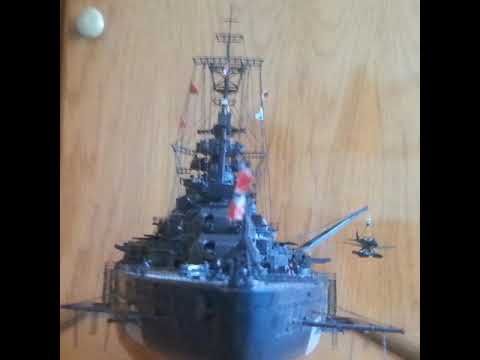 Revell – Bismarkas, 1/350, 05040 video