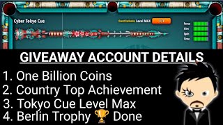 8 BALL POOL - 30 BILLION COINS DONE ✅ RESULT ANNOUNCEMENT 15TH OCTOBER