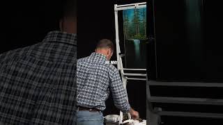 Painting a magnificent waterfall with Nicholas Hankins