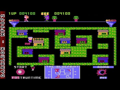 Atari 5200 - Blue Print © 1983 CBS Electronics - Gameplay