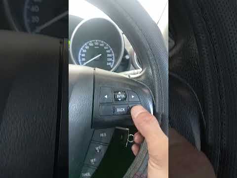 Mazda 3 2013 service reset