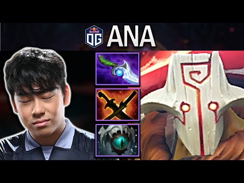 OG.ANA SMURF JUGGERNAUT WITH 27 KILLS - DOTA 2 7.29 GAMEPLAY