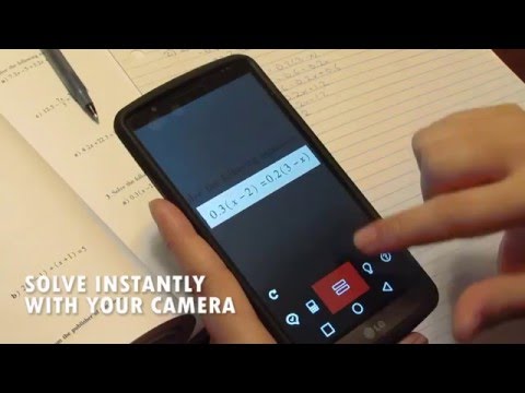 AutoMath Photo Calculator Video