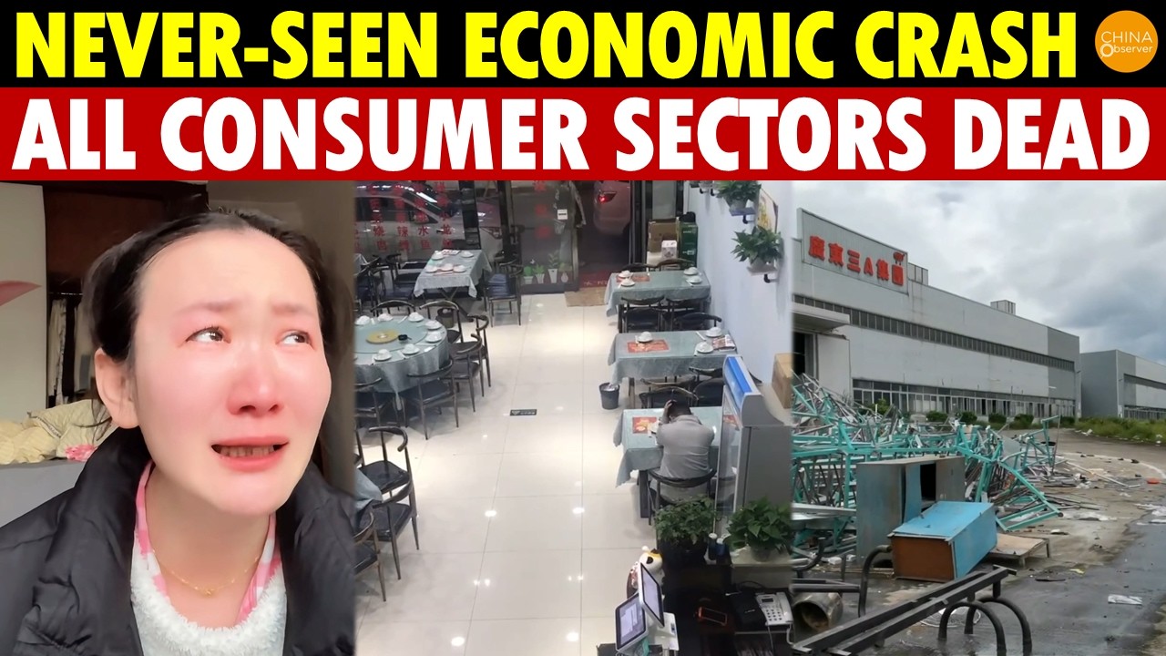 Never-Seen Economic Crash Hits China—All Consumer Sectors Dead, Even Michelin Restaurants Struggles