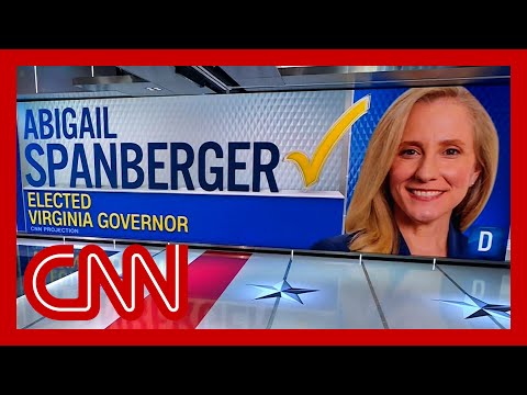Abigail Spanberger elected first female VA governor, CNN projects