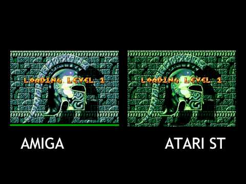 Amiga 500 V Atari ST - Gods