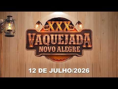 Shows dia 12 de Julho/2026 - Vaquejada de Novo Alegre - TO