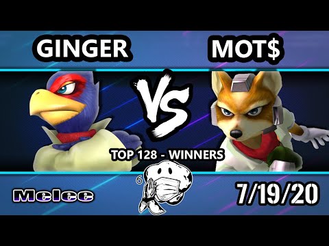 GOML 2020 SSBM - Ginger (Falco) Vs. Mot$ (Fox) Melee Top 128