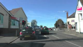 preview picture of video 'Driving Around Leominster, Herefordshire, England Monday, 6th April 2015'